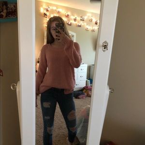 Pink Charlotte Russe sweater